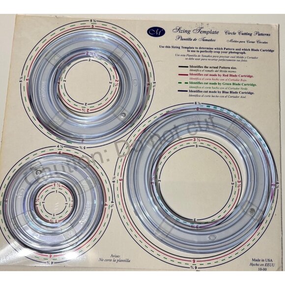 Creative Memories Tools Cutting System Circles + Stickers Lot - Picture 2 of 4